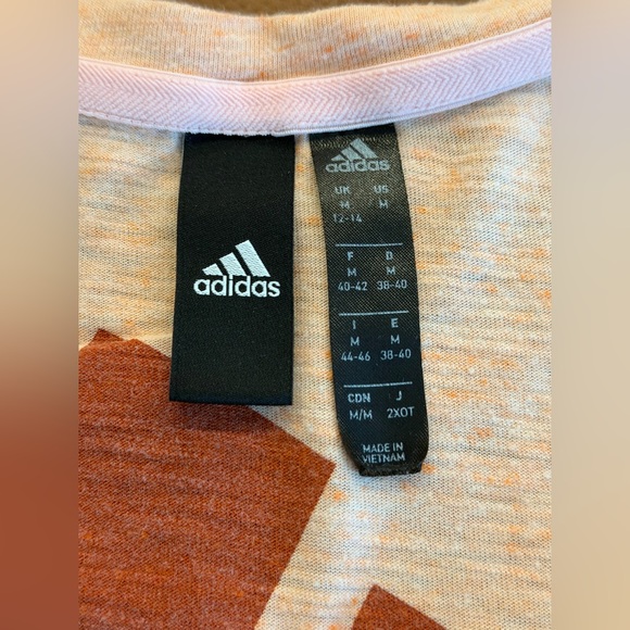 Adidas Logo Tee | Light Pink | US M | Worn Once - Picture 2 of 5